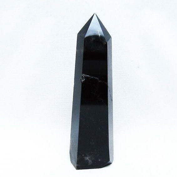 モリオン 黒水晶 六角柱 ポイント 一点物 152-4103