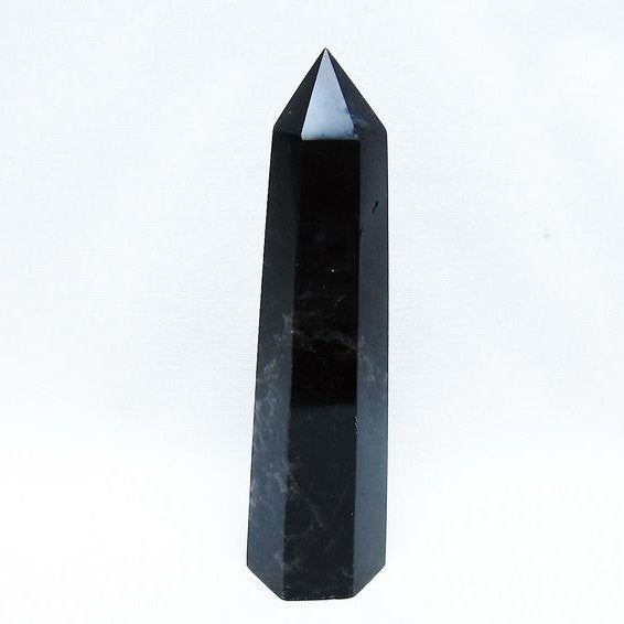 モリオン 黒水晶 六角柱 ポイント 一点物 152-4104