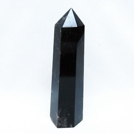 モリオン 黒水晶 六角柱 ポイント 一点物 152-4105