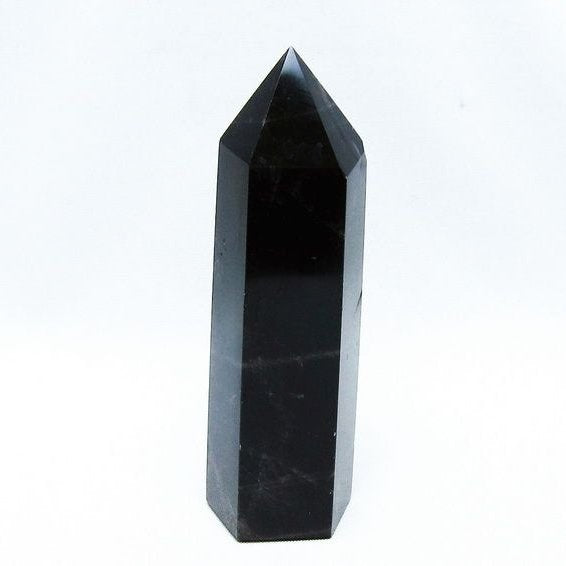 モリオン 黒水晶 六角柱 ポイント 一点物 152-4108