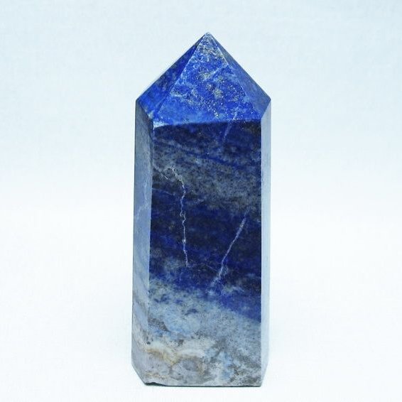 ラピスラズリ 六角柱 ポイント 置物 一点物 152-4190