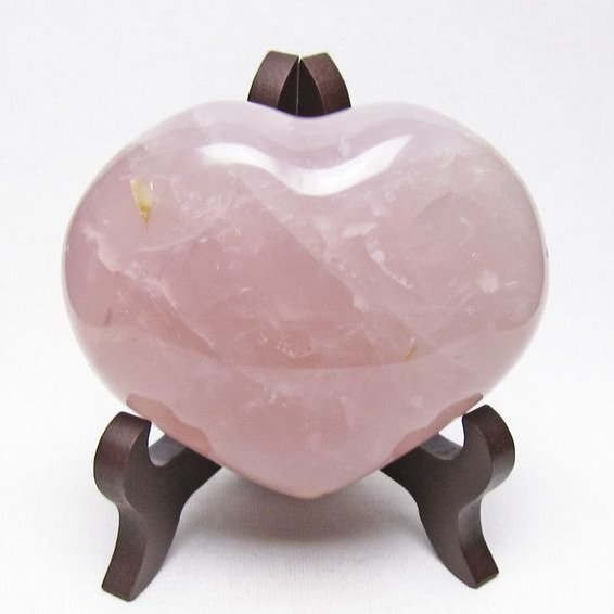 ローズクォーツ 置物 ハート 一点物 155-884