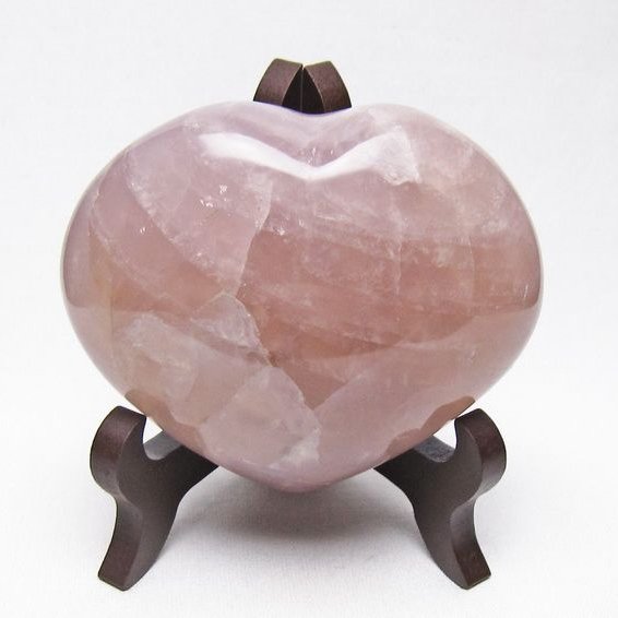 ローズクォーツ 置物 ハート 一点物 155-891