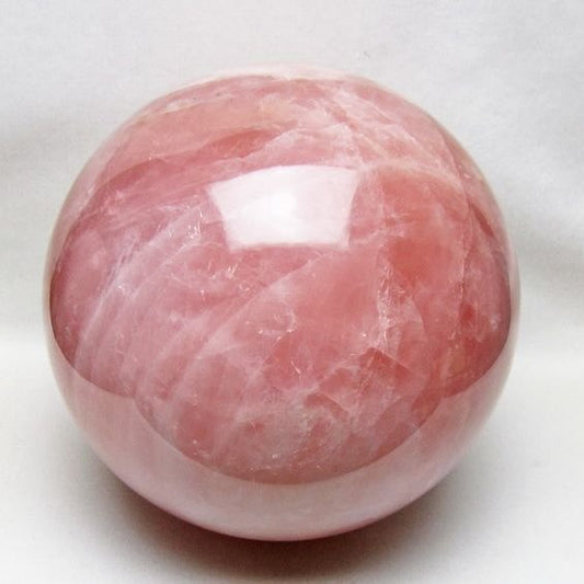 11.6Kg ローズクォーツ 丸玉 210mm スフィア 置物 一点物 161-1049
