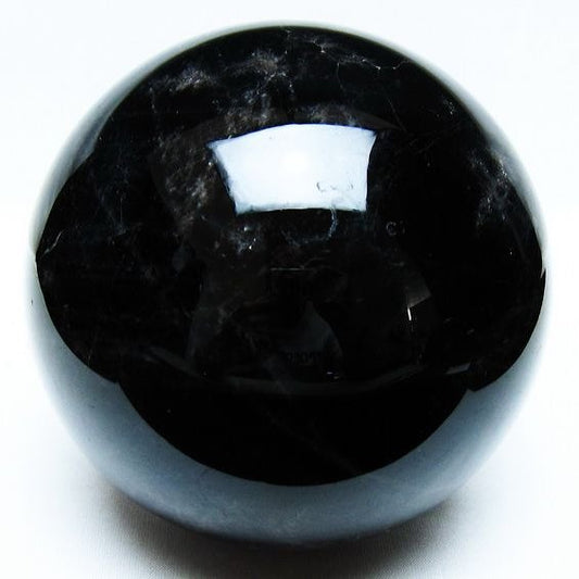 2.8Kg 黒水晶 丸玉 130mm モリオン 丸玉 モリオン スフィア 一点物 161-921