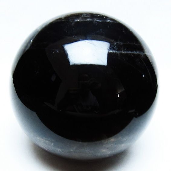2.6Kg 黒水晶 丸玉 127mm モリオン 丸玉 モリオン スフィア 一点物 161-926