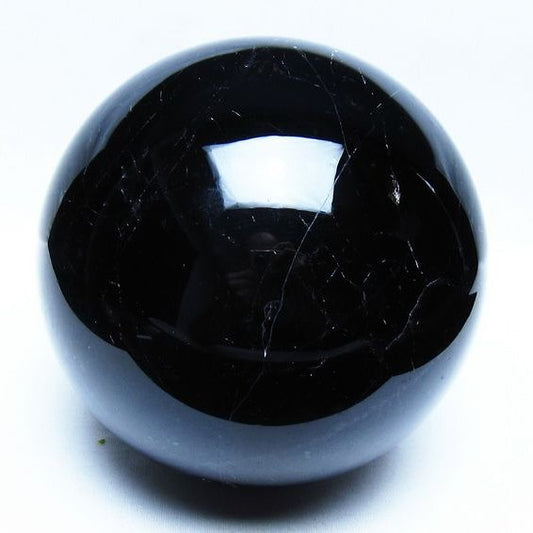 3.6Kg モリオン 黒水晶 丸玉 140mm スフィア 一点物 161-943