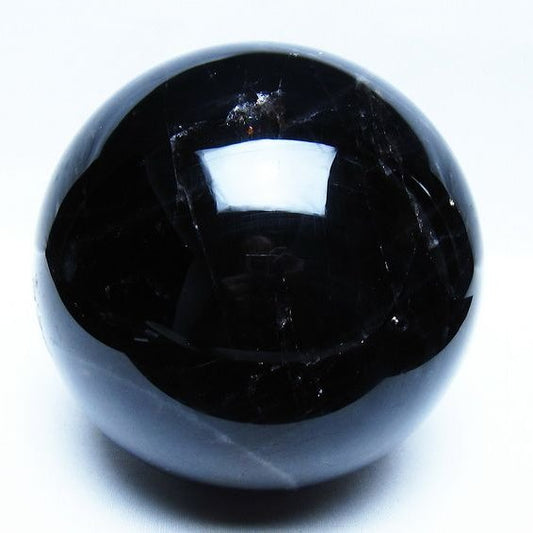 3.3Kg モリオン 黒水晶 丸玉 138mm スフィア 一点物 161-944