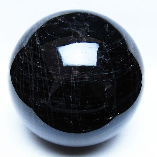 4.8Kg モリオン 黒水晶 丸玉 155mm スフィア 一点物 161-977