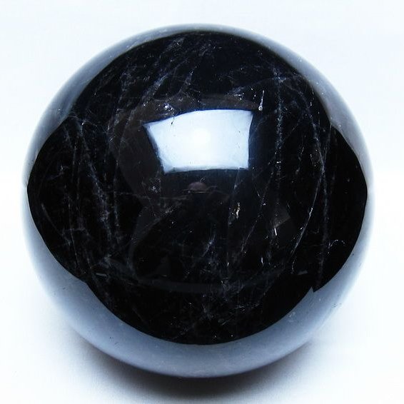 5.3Kg モリオン 黒水晶 丸玉 160mm スフィア 一点物 161-983 – 天然石