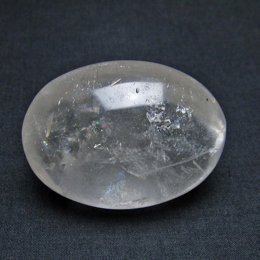 水晶 タンブル 原石 虹入り 一点物 171-3457