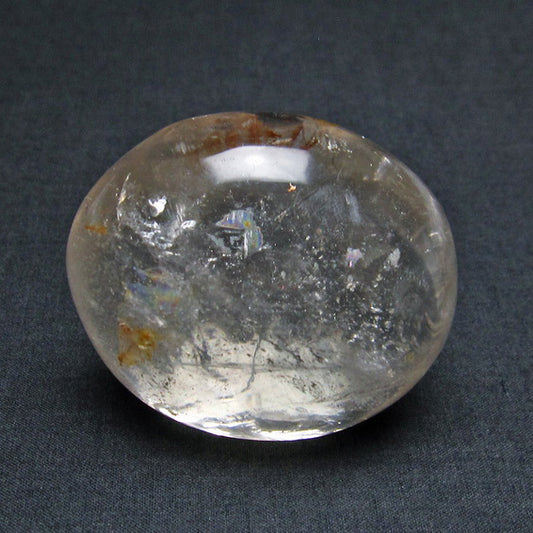 水晶 タンブル 原石 虹入り 一点物 171-3483