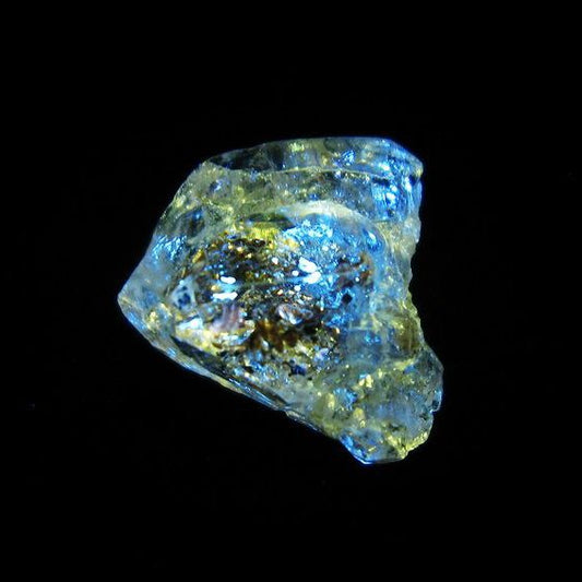 オイルインクォーツ 原石 石油入り 水晶 171-5039