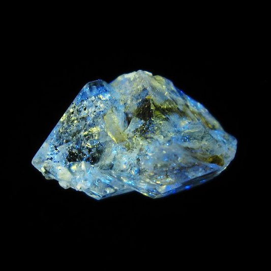 オイルインクォーツ 原石 石油入り 水晶 171-5083