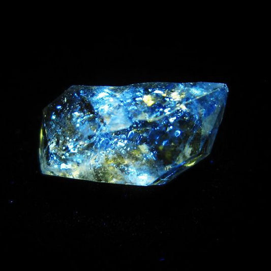 オイルインクォーツ 原石 石油入り 水晶 171-5115