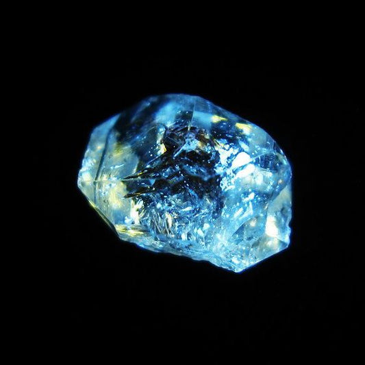 オイルインクォーツ 原石 石油入り 水晶 171-5134