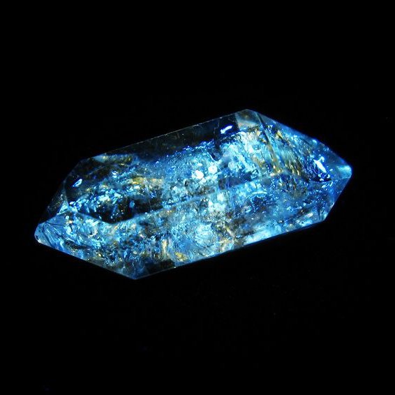 オイルインクォーツ 原石 石油入り 水晶 171-5154