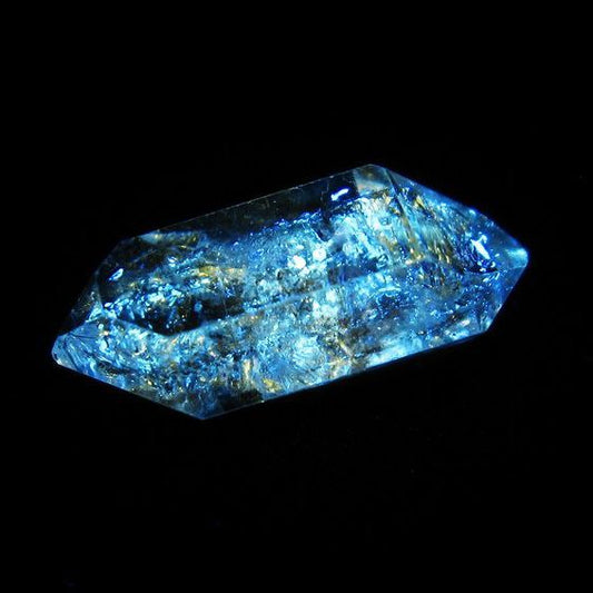 オイルインクォーツ 原石 石油入り 水晶 171-5154