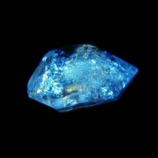 オイルインクォーツ 原石 石油入り 水晶 171-5158