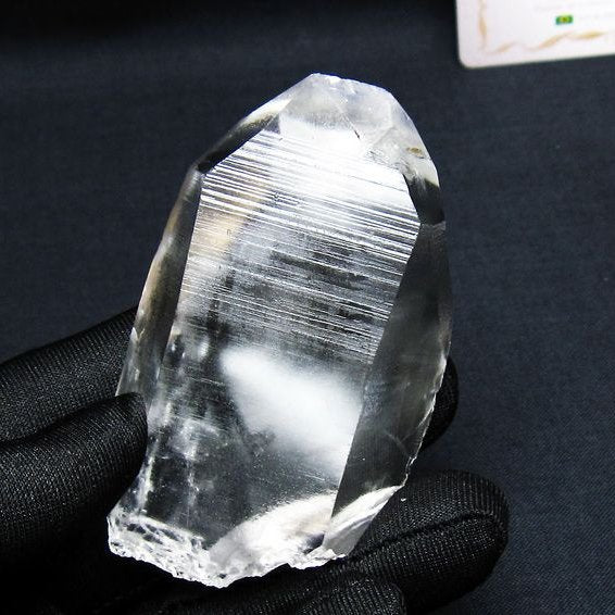レムリアンシード 水晶 原石 ブラジル ミナスジェライス州 コリント産 一点物 171-6980
