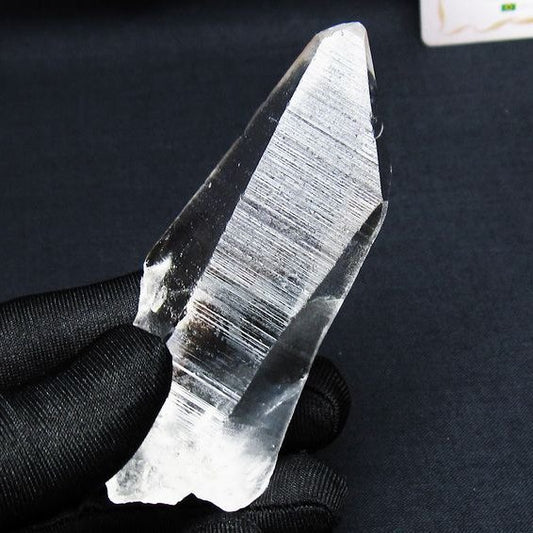 レムリアンシード 水晶 原石 ブラジル ミナスジェライス州 コリント産 一点物 171-6995