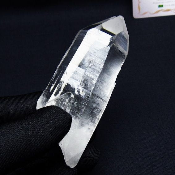 レムリアンシード 水晶 原石 ブラジル ミナスジェライス州 コリント産 一点物 171-6996