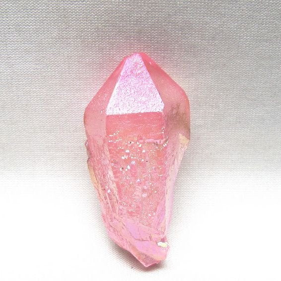 オーラクリスタル 原石 ローズピンク エレスチャル オーラ水晶 一点物 171-8595