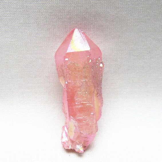 オーラクリスタル 原石 ローズピンク エレスチャル オーラ水晶 一点物 171-8601