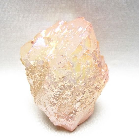 オーラクリスタル 原石 ローズピンク エレスチャル オーラ水晶 一点物 171-8641