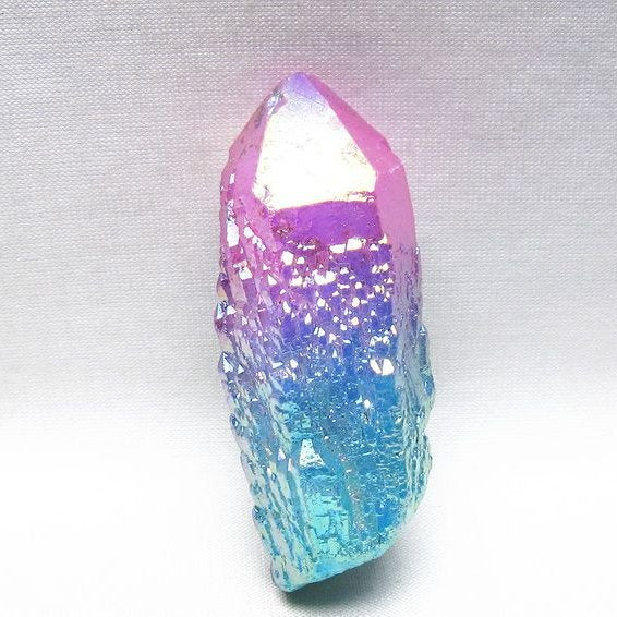 オーラクリスタル 原石 マルチカラー エレスチャル オーラ水晶 一点物 171-8756