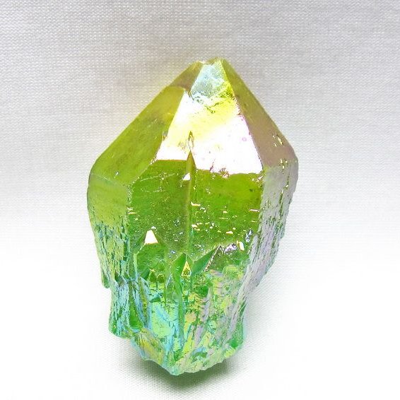 オーラクリスタル 原石 マルチカラー エレスチャル オーラ水晶 一点物 171-8770
