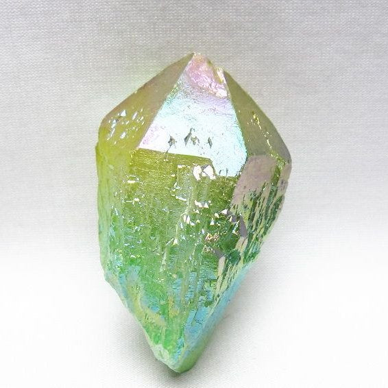 オーラクリスタル 原石 マルチカラー エレスチャル オーラ水晶 一点物 171-8776