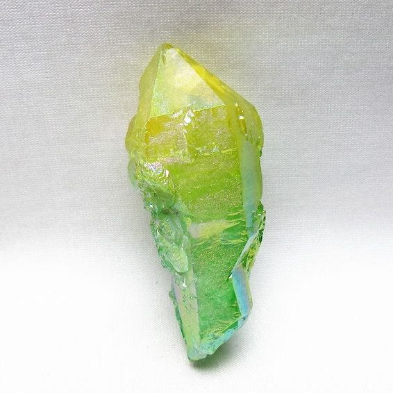 オーラクリスタル 原石 マルチカラー エレスチャル オーラ水晶 一点物 171-8778