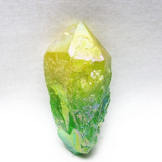 オーラクリスタル 原石 マルチカラー エレスチャル オーラ水晶 一点物 171-8780