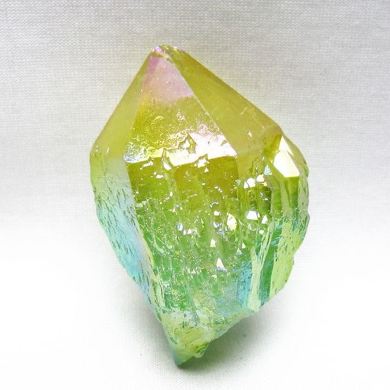 オーラクリスタル 原石 マルチカラー エレスチャル オーラ水晶 一点物 171-8785