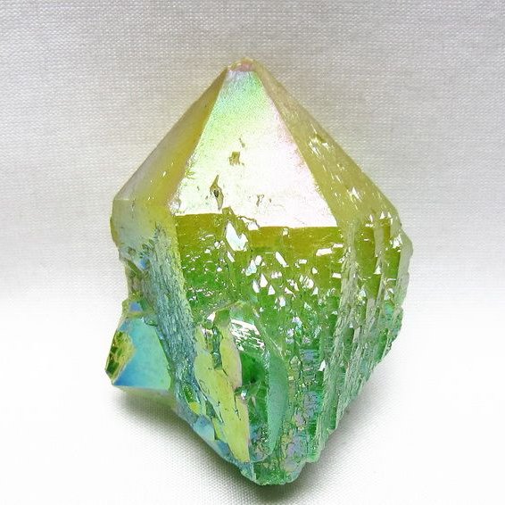オーラクリスタル 原石 マルチカラー エレスチャル オーラ水晶 一点物 171-8787