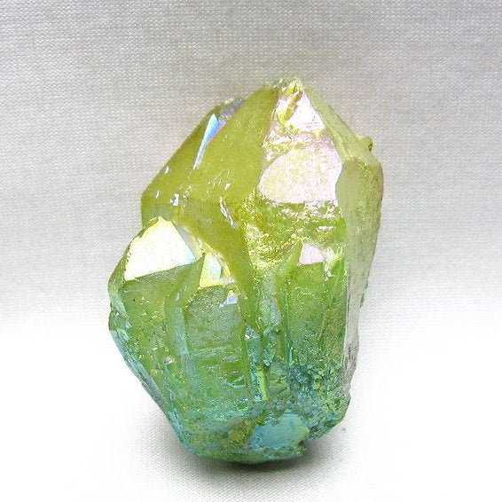 オーラクリスタル 原石 マルチカラー エレスチャル オーラ水晶 一点物 171-8788