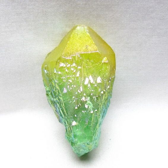 オーラクリスタル 原石 マルチカラー エレスチャル オーラ水晶 一点物 171-8795
