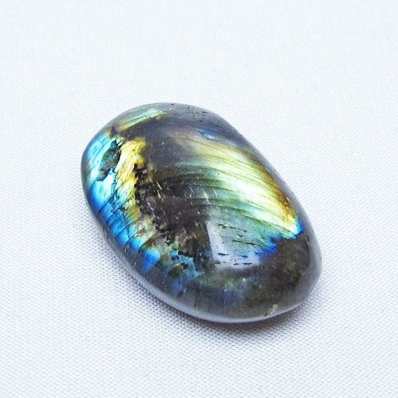 ラブラドライト 原石 パームストーン 一点物 171-9043