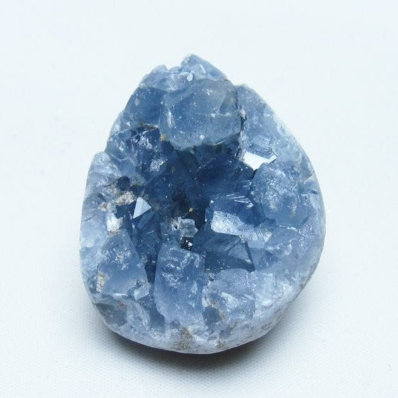 セレスタイト 原石 天青石 ハート 一点物 171-9294