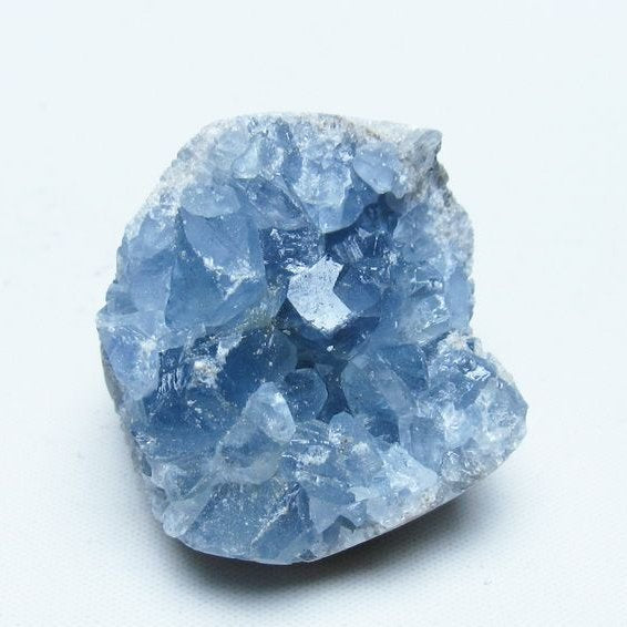 セレスタイト 原石 天青石 ハート 一点物 171-9297