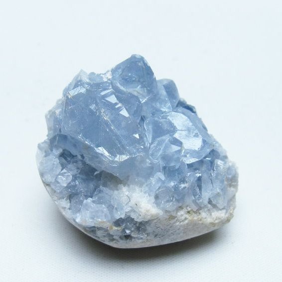 セレスタイト 原石 天青石 ハート 一点物 171-9299