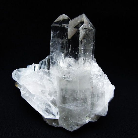 水晶 クラスター 原石 アーカンソー産 一点物 172-3466