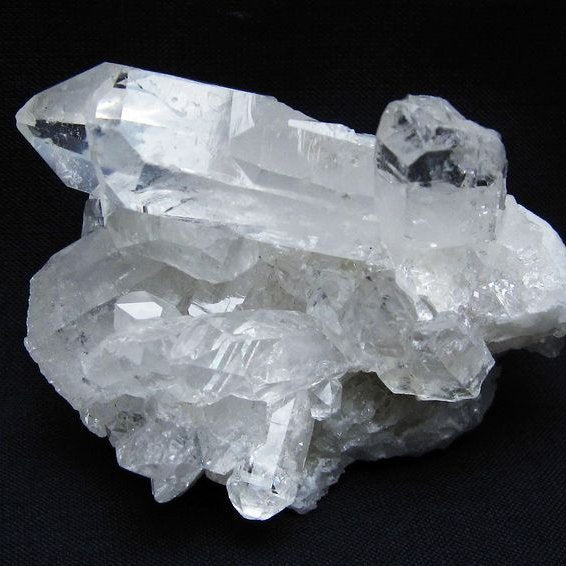 水晶 クラスター 原石 アーカンソー産 一点物 172-3655