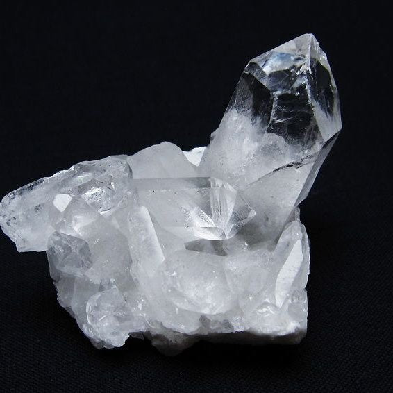 水晶 クラスター 原石 アーカンソー産 一点物 172-3741