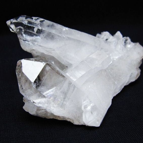 水晶 クラスター 原石 アーカンソー産 一点物 172-3948