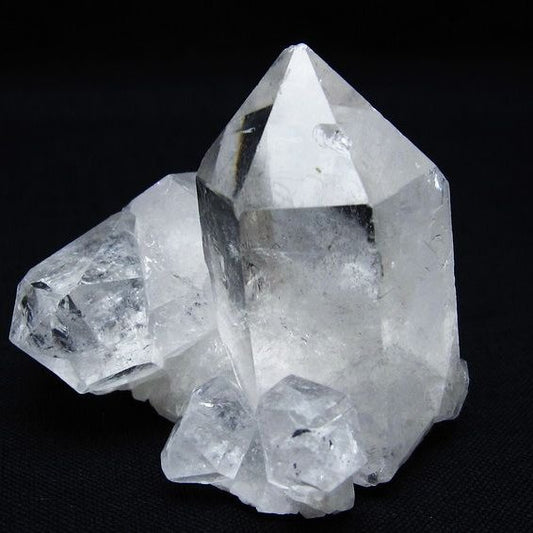 水晶 クラスター 原石 アーカンソー産 一点物 172-3971