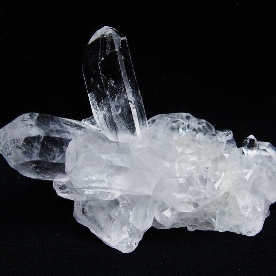 水晶 クラスター 原石 アーカンソー産 一点物 172-4085