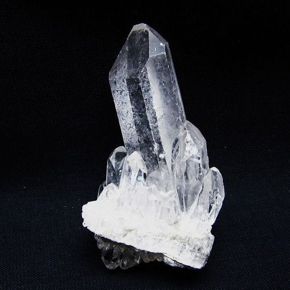 水晶 クラスター 原石 アーカンソー産 一点物 172-4093