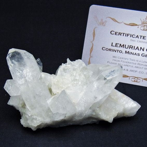 レムリアンシード 水晶 クラスター 原石 ブラジル ミナスジェライス州 コリント産 一点物 172-4144